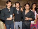 PIX: Ekta Kapoor, Vivek Oberoi party with Mika