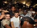 PIX: Aamir Khan returns from Haj pilgrimage