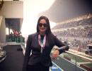 Sonakshi, Gul Panag, Mandira Bedi at Indian Grand Prix