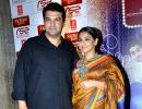 PIX: Vidya Balan, Ayushmann attend Nautanki Saala premiere