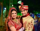 PIX: Television actors Vivian-Vahbbiz get married