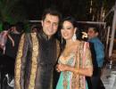 PIX: Television actress Shweta Tiwari's sangeet ceremony