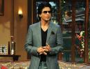 PIX: Shah Rukh Khan shows off his funny side