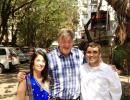 Spotted: Stephen Fry in Mumbai