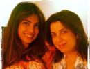 Priyanka Chopra shoots with Farah Khan