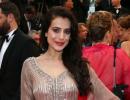 PIX: Ameesha Patel, Puja Gupta arrive in Cannes