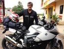 Ajith's bike ride from Pune to Chennai