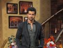 PIX: Hrithik Roshan shows off his funny side