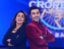 PIX: Ranbir, Neetu dance on Kaun Banega Crorepati