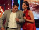 PIX: Sonam dances with Salman, Arbaaz, on Bigg Boss 8