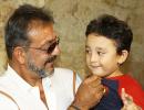 PIX: Sanjay Dutt watches PK with his family