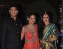 PIX: Rekha, Bachchans, Shah Rukh at Ahana Deol's wedding reception