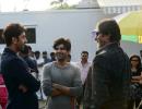 Ranbir Kapoor shoots with Amitabh Bachchan