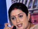 Irani's 'false degree' row: Court seeks records from EC, Delhi University