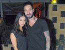 PIX: Sunny Leone, Sara Khan party with Rohit Verma