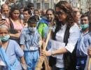 PIX: Juhi Chawla joins Narendra Modi's Swachh Bharat campaign