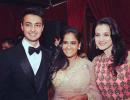 Arpita-Ayush reception: Some candid moments