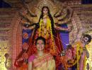 PIX: Kajol, Tanisha celebrate Durga Puja