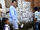 PIX: Salman Khan does his bit for Narendra Modi