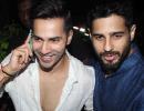 PIX: Varun Dhawan, Siddharth Malhotra at Aamir Khan's Diwali bash