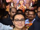 PICTURES: Rani Mukerji visits Lalbaugcha Raja