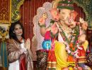 PIX: Poonam Pandey, Dolly Bindra, Divyanka celebrate Ganpati