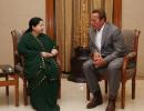 PIX: Arnold Schwarznegger arrives in India