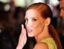 Jessica Chastain, Leonardo DiCaprio: A day in Hollywood