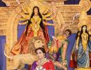 PIX: Rani Mukerji and cousins at Durga Puja celebrations