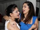 PIX: Sunny Leone parties with Jay Bhanushali, Mahi Vij