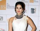 PIX: Sunny Leone, Raveena mingle at fashion show