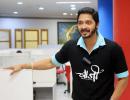 Watch: Shreyas Talpade, Baji team visit Rediff