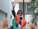 PIX: Amitabh Bachchan celebrates India's big win!