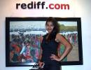 PIX: Bigg Boss 8's Sonali Raut visits Rediff