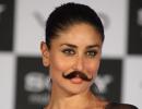 PICTURES: Deepika, Alia, Kareena with moustaches!