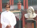 Bachchan sings national anthem at Tagore's birthplace