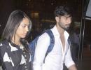 PIX: Shahid and Mira Rajput arrive in Mumbai