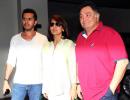 PIX: Kapoors, Dimple Kapadia, Asha Parekh watch Dil Dhadakne Do