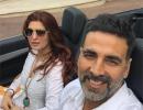 Akshay, Twinkle holiday in France