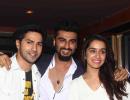 PIX: Varun, Shraddha, Arjun at ABCD 2 screening