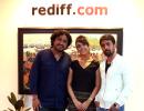 PIX: Miss Tanakpur Haazir Ho team visits Rediff