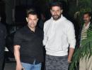 PIX: Aamir, Abhishek, Hrithik party with Ed Sheeran