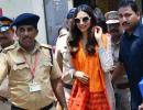 PIX: Deepika Padukone visits Siddhivinayak