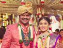 Pix: Political big-wigs, tinsel town grace Telugu actor Manoj Manchu's wedding