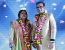 PIX: Singer Abhijeet parties with Alka Yagnik, Anu Malik