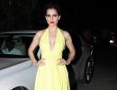 PIX: Kangana parties with Raveena, Dhanush