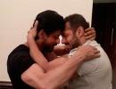 PIX: Shah Rukh and Salman hug AGAIN!