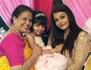 3 generations of beauty: Vrinda, Aishwarya, Aaradhya