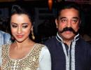 PIX: Kamal Haasan, Trisha at Cheekati Rajyam premiere