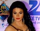 Rakhi Sawant, Sonali Bendre, Gauhar Khan at the Zee Rishtey awards